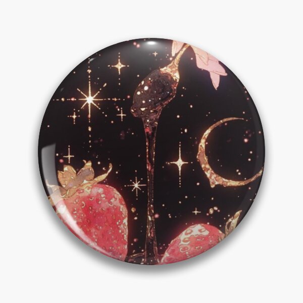 Item preview, Cosmic Strawberries & Stardust Drizzle Aesthetic Art designed and sold by MonetObsidian.