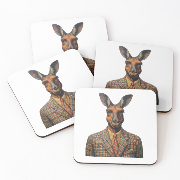 Item preview, Kangaroo Head Men designed and sold by DigitalArtKiosk.
