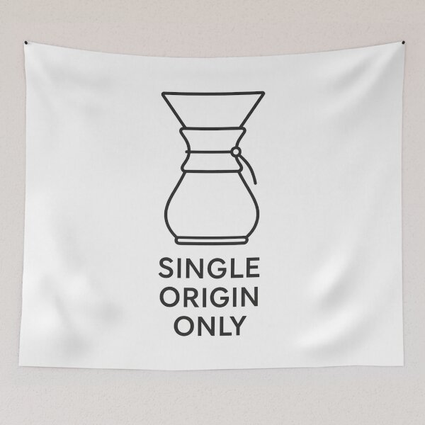 Item preview, Single Origin Only – Minimal Coffee Line Art designed and sold by OthersideCoffee.