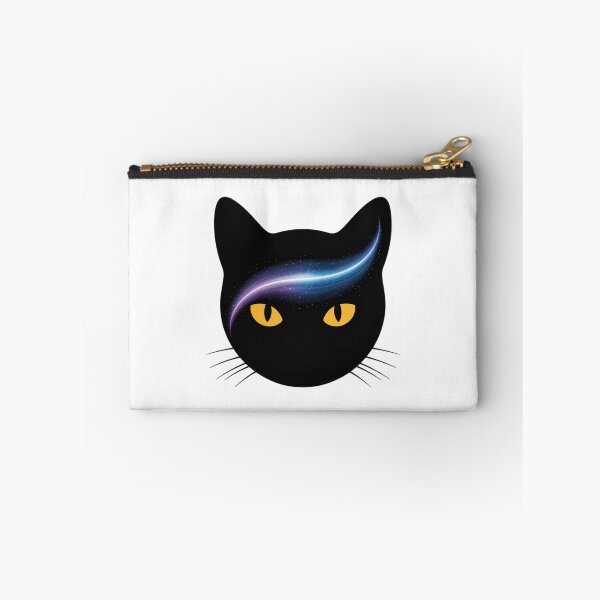 Item preview, Sleek Mysterious Cosmic Black Cat Minimalist Silhouette designed and sold by chattsuede.