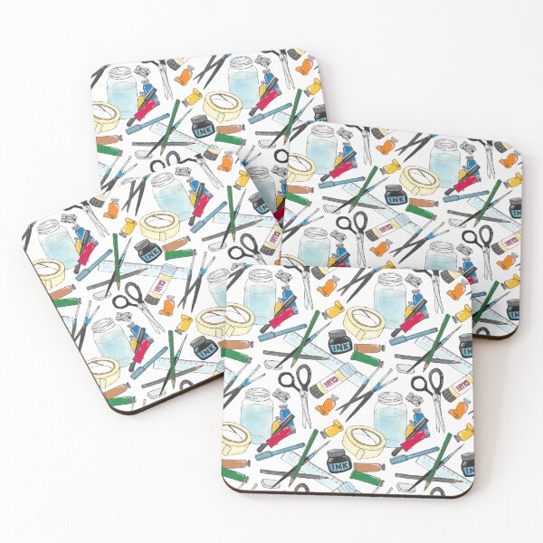 Item preview, Watercolour Stationery Pattern – Art & Craft Supplies designed and sold by mistleafstudio.