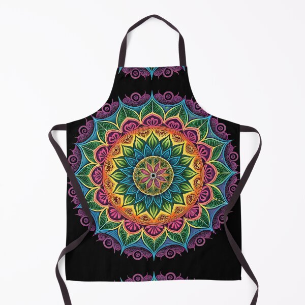 Item preview, Aesthetic Unique Trippy Mandala Radiance designed and sold by HLPsychDesigns.