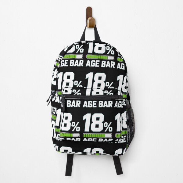 Item preview, 18th Birthday Level Up Age Bar Gaming Design designed and sold by FreshVibe Prints.