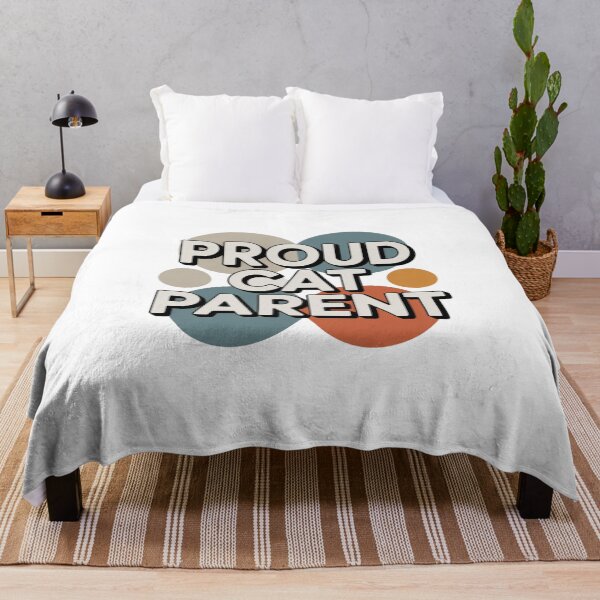 Item preview, Modern Proud Cat Parent Pride Gift Idea Geometric Circles designed and sold by chattsuede.
