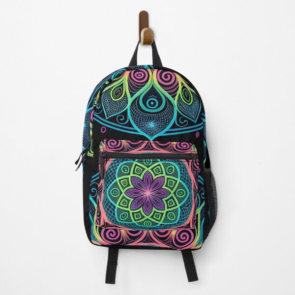 Item preview, Colorstorm Mandala With Unique Aesthetic Patterns designed and sold by HLPsychDesigns.