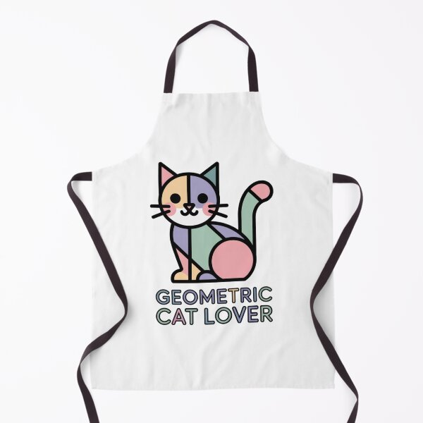 Item preview, Minimalist Geometric Cat Lover Feline Art Gift designed and sold by chattsuede.