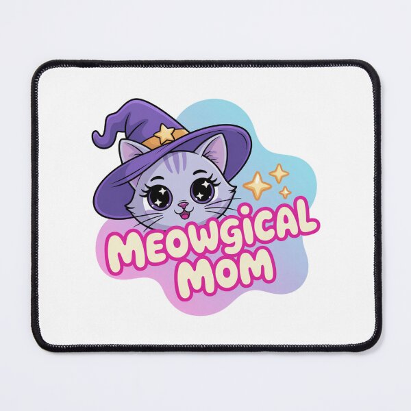 Item preview, Playful Meowgical Witch Cat Mom designed and sold by chattsuede.