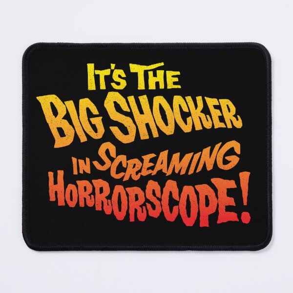 Item preview, "Big Shocker" Horror Movie Trailer Card designed and sold by ThrillRags!.