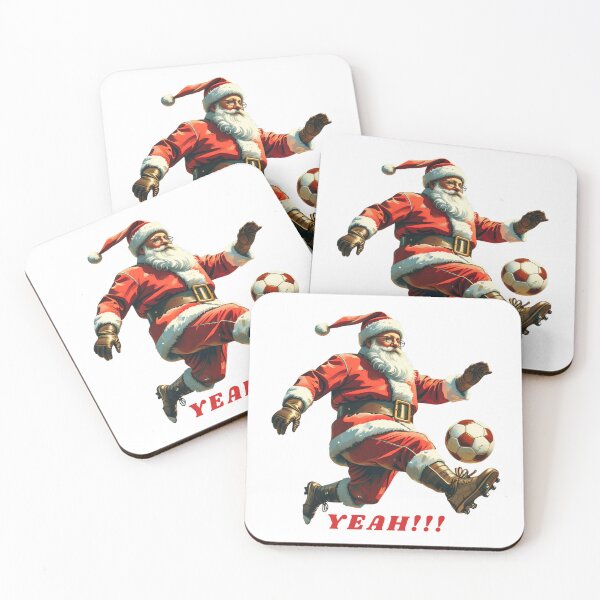Item preview, Soccer Santa YEAH!!! – Funny Christmas Football Design designed and sold by PAPIRO SIGLO XXI.