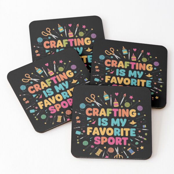 Item preview, Craft Lover Crafting Is My Favorite Sport Crafting Gift designed and sold by faridman.