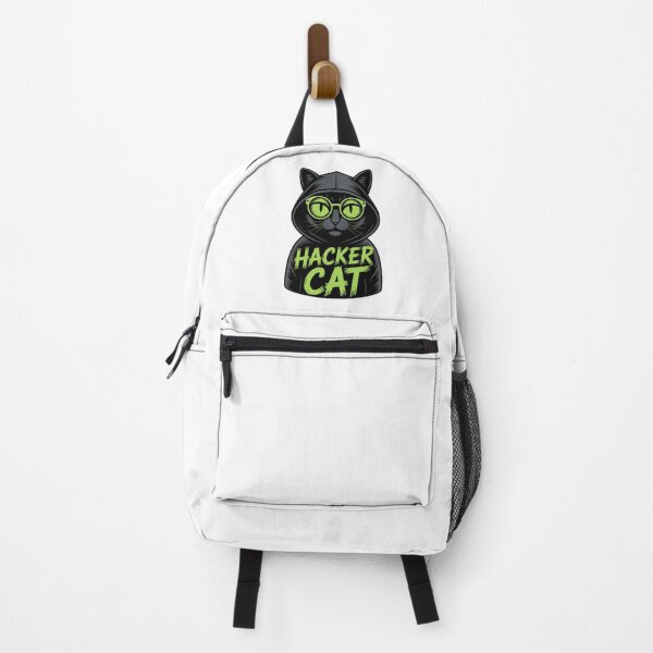 Item preview, Neon Hacker Cat Programmer Tech Lover designed and sold by chattsuede.