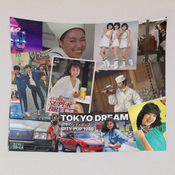 Item preview, Tokyo Dream: Retro Japan 1980s Aesthetic designed and sold by Myōhō Print Co..
