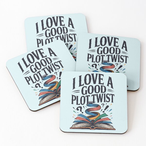 Item preview, FUNNY BOOK I LOVE A GOOD PLOT TWIST designed and sold by Greenbaby.