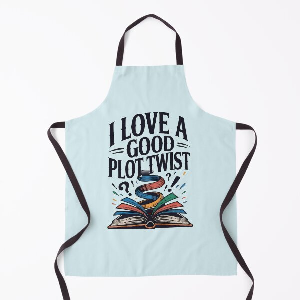 Item preview, FUNNY BOOK I LOVE A GOOD PLOT TWIST designed and sold by Greenbaby.