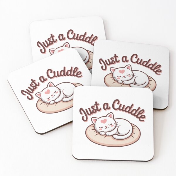 Item preview, Peaceful Sleeping Cat Just a Cuddle Cozy Kawaii designed and sold by chattsuede.