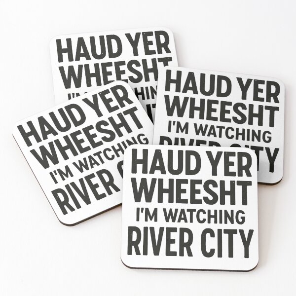 Item preview, Haud Yer Wheesht River City Fan Gift Scottish designed and sold by Alyn8.