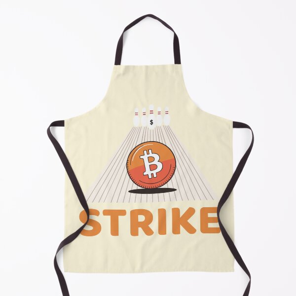 Item preview, Bitcoin Strikes Fiat - Crypto Bowling Art designed and sold by cabana.space.