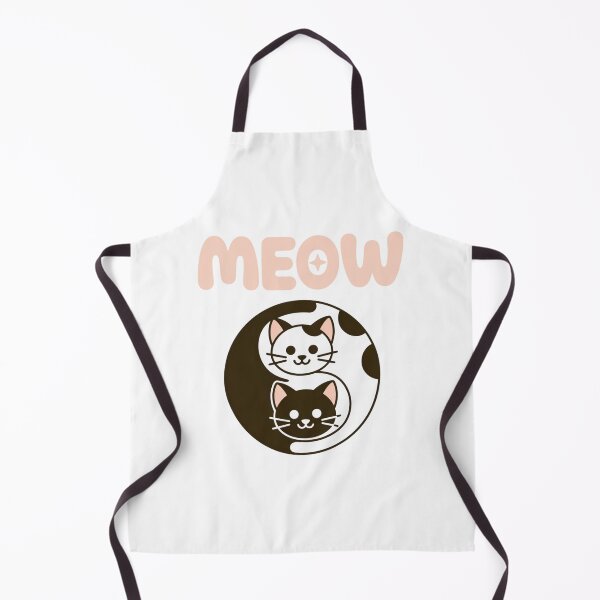 Item preview, Cute Cats Yin Yang Balance Harmony Meow Symbol designed and sold by chattsuede.