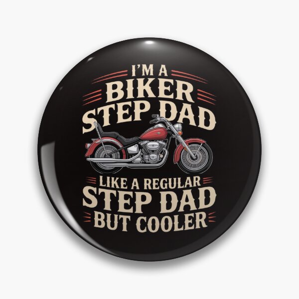 Item preview, Step Dad Biker For Cool Motorcycle Step Dads designed and sold by MelSurf.