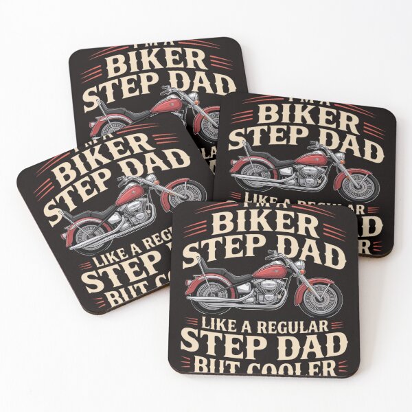 Item preview, Step Dad Biker For Cool Motorcycle Step Dads designed and sold by MelSurf.
