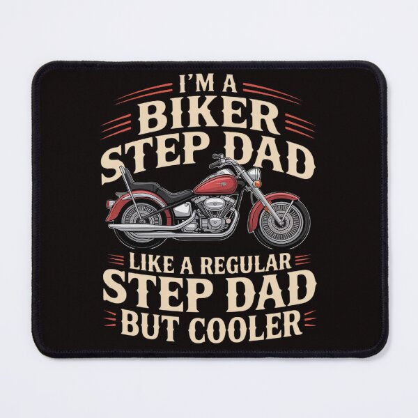 Item preview, Step Dad Biker For Cool Motorcycle Step Dads designed and sold by MelSurf.