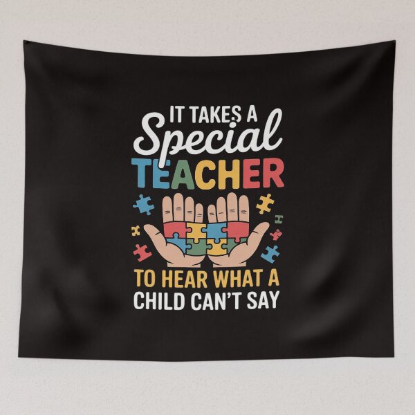 Item preview, Special Teacher To Hear Child Cant Say Autism Awareness Sped designed and sold by MelSurf.