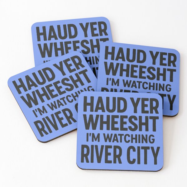 Item preview, Haud Yer Wheesht River City Fan Gift Scottish designed and sold by Alyn8.