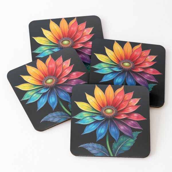 Item preview, Radiant Rainbow Blossom designed and sold by Pulse Of Africa.