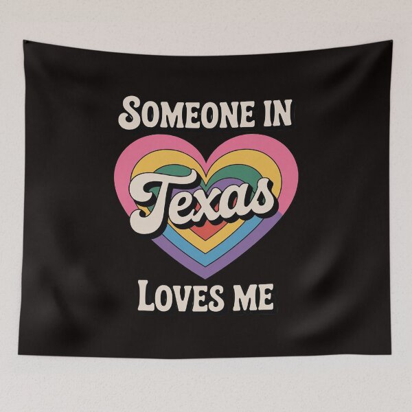 Item preview, Someone In Texas Loves Me Heart designed and sold by MelSurf.
