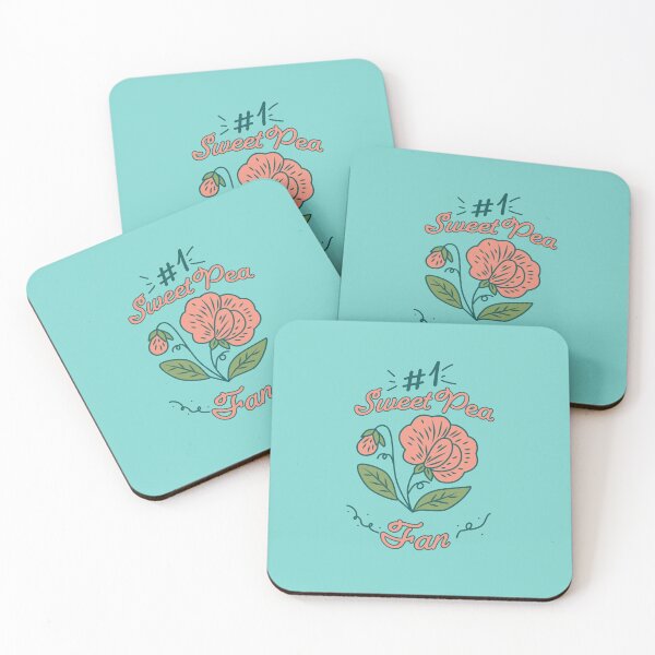 Item preview, Sweet Pea #1 Fan designed and sold by The British Bunny Hop Shop.
