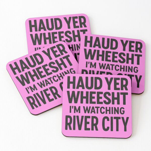 Item preview, Haud Yer Wheesht River City Fan Gift Scottish designed and sold by Alyn8.