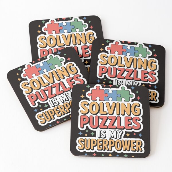 Item preview, Solving Puzzles Is My Superpower Puzzle Lover Jigsaw Puzzle designed and sold by MelSurf.