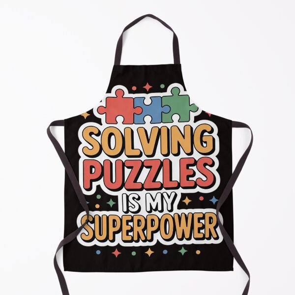 Item preview, Solving Puzzles Is My Superpower Puzzle Lover Jigsaw Puzzle designed and sold by MelSurf.