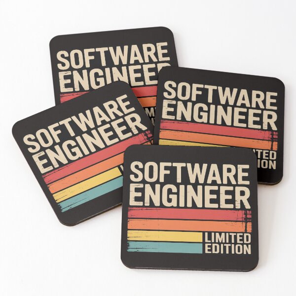 Item preview, SOFTWARE ENGINEER Job Title Profession Birthday Worker designed and sold by MelSurf.