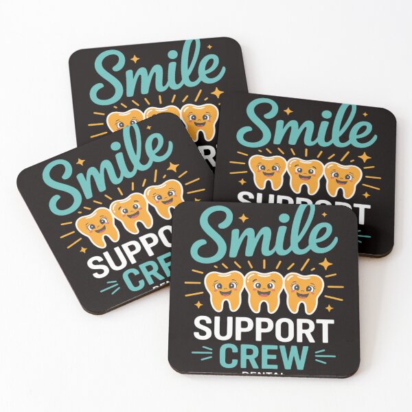 Item preview, Smile Support Crew Tooth Women Teeth Job Dental Assistant designed and sold by MelSurf.