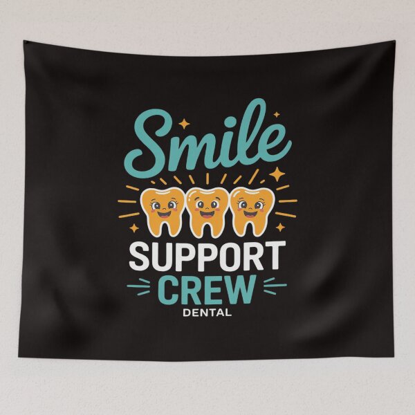 Item preview, Smile Support Crew Tooth Women Teeth Job Dental Assistant designed and sold by MelSurf.