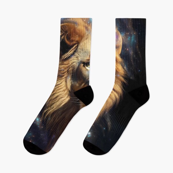 Item preview, Cosmic Lion King – Galaxy Space Lion Portrait designed and sold by CosmicLionPrints.