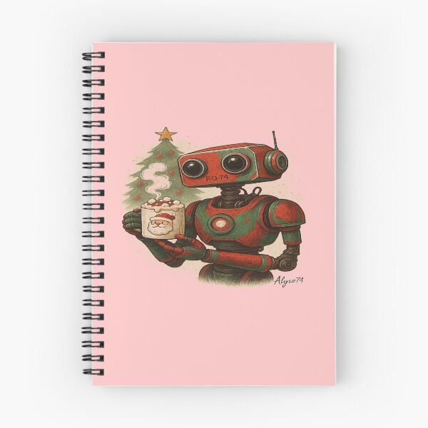 Item preview, Christmas Robot Cocoa Moment designed and sold by alizo74.