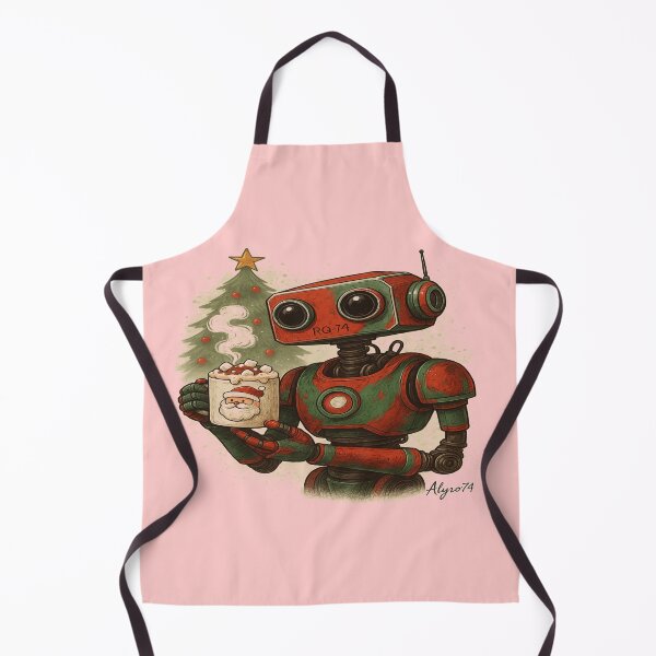 Item preview, Christmas Robot Cocoa Moment designed and sold by alizo74.