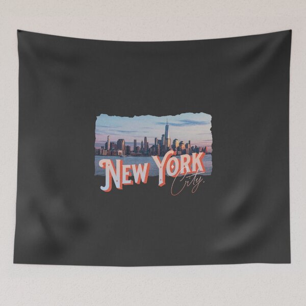 Item preview, New York City Skyline Retro Design designed and sold by Oniyasha.