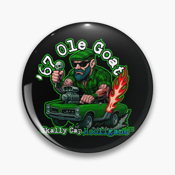 Item preview, Skally Cap Hooligans: '67 Ole Goat (1967 GTO) Nik Nefarious designed and sold by Skally Cap Hooligans™.