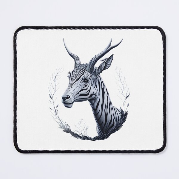 Item preview, Regal Zebra-Horned Antelope Portrait designed and sold by 10-18.