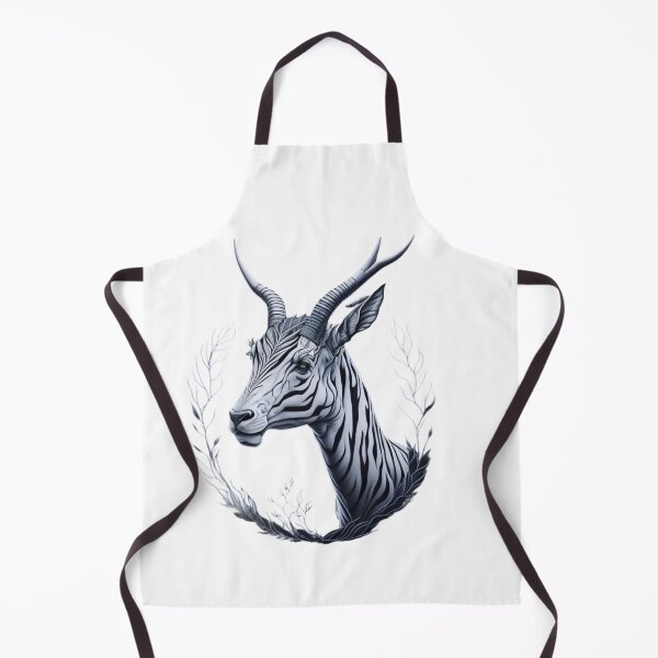 Item preview, Regal Zebra-Horned Antelope Portrait designed and sold by 10-18.