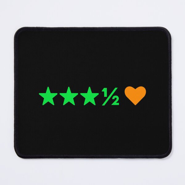 Item preview, Letterboxd star rating ( 3.5 stars ) designed and sold by Studio Miri.