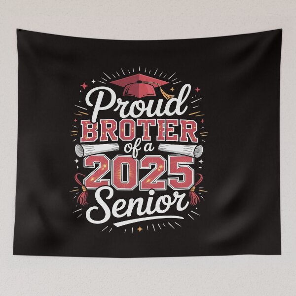 Item preview, Senior 2025 Proud Brother of a 2025 Senior Graduate designed and sold by ControlCenter.