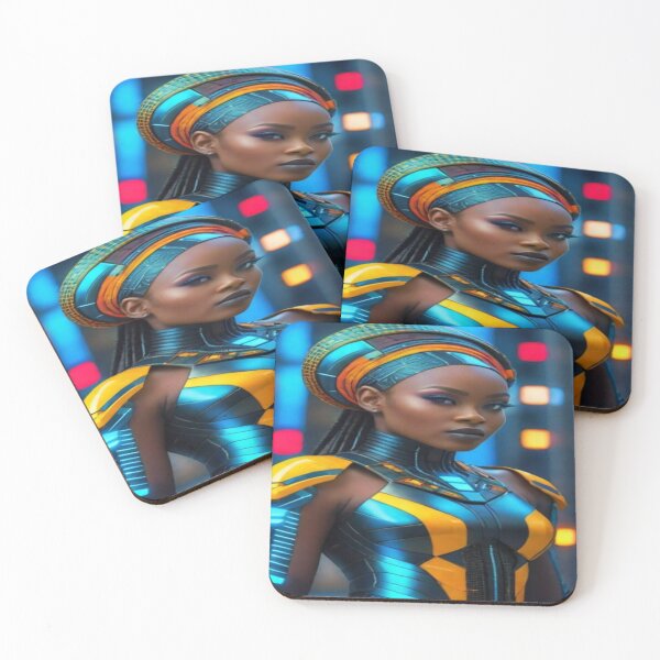 Item preview, Cybernetic Warrior Goddess designed and sold by Pulse Of Africa.