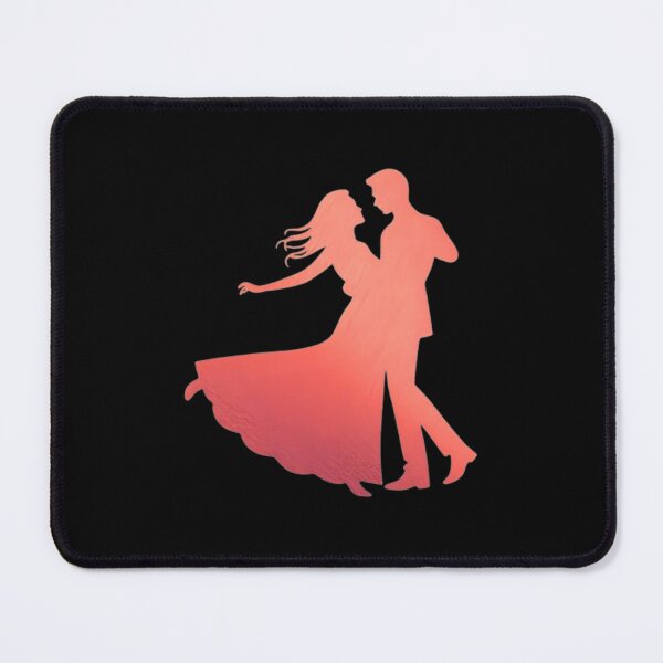 Item preview, A couple performing a ballroom dance_3_Red paint designed and sold by Aariq.