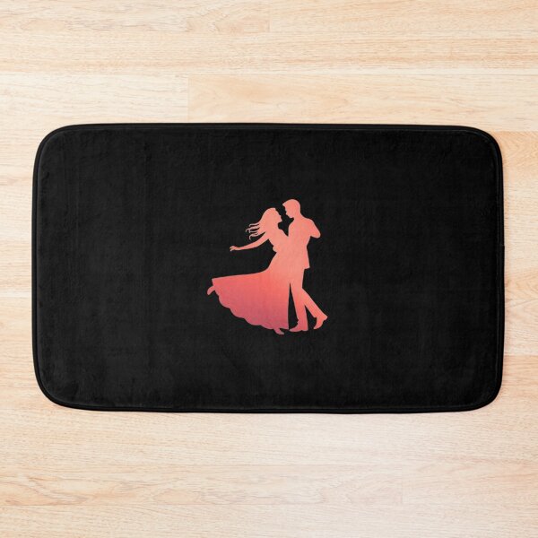 Item preview, A couple performing a ballroom dance_3_Red paint designed and sold by Aariq.