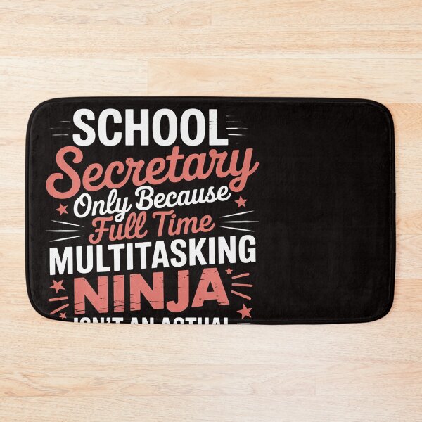 Item preview, School Secretary Is Not An Actual Job Title Secretary designed and sold by ControlCenter.