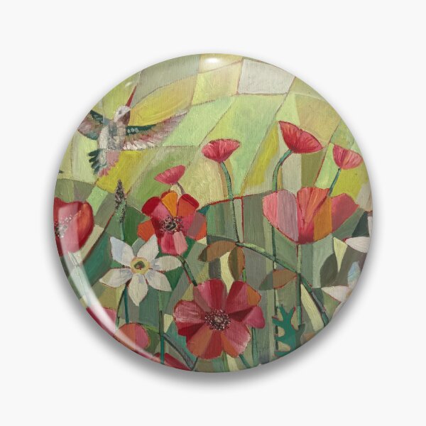 Item preview, Spring Symphony — Cubist Flowers & Birds designed and sold by Kotenko art.